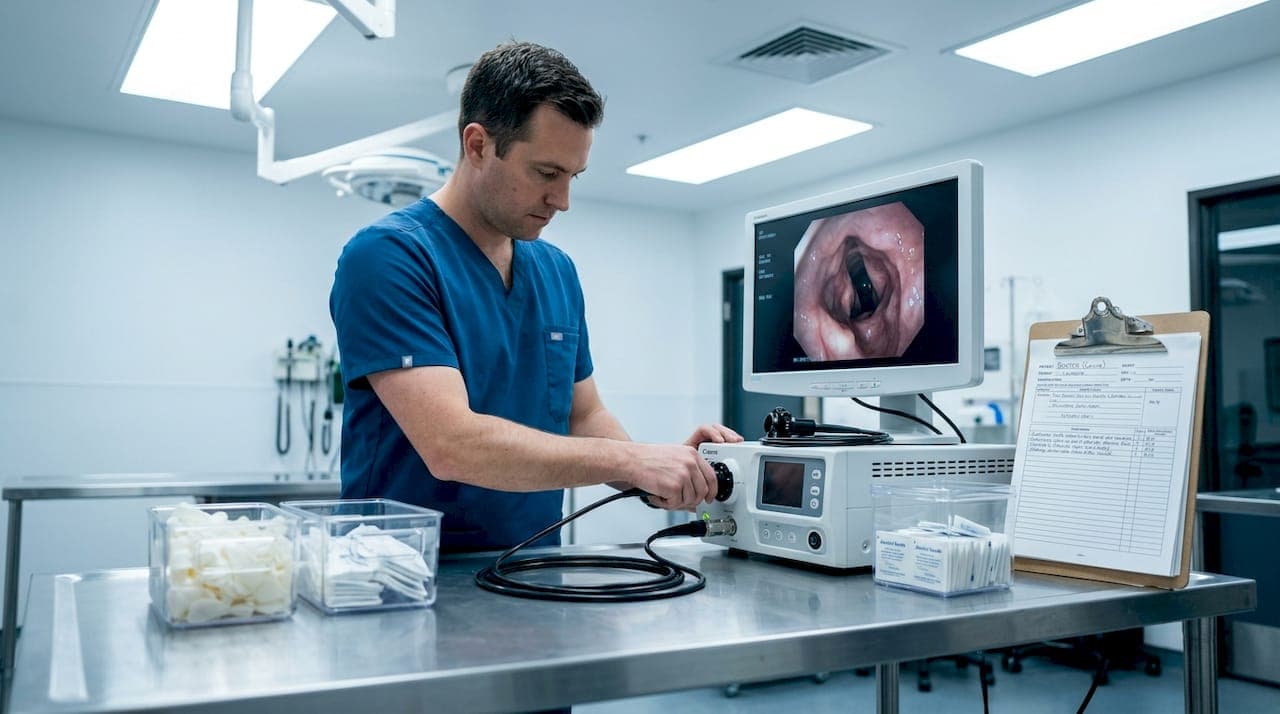 How to optimize endoscope video recording for vets