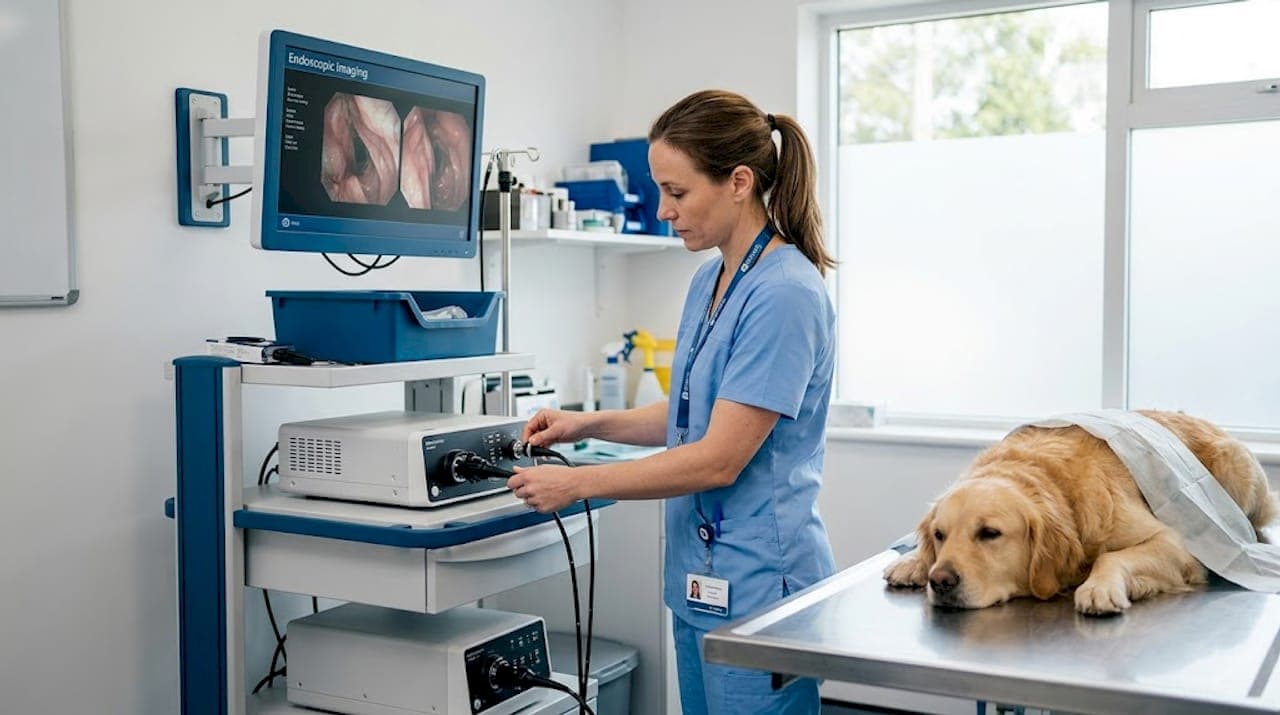 Choosing the best light source for veterinary endoscopy