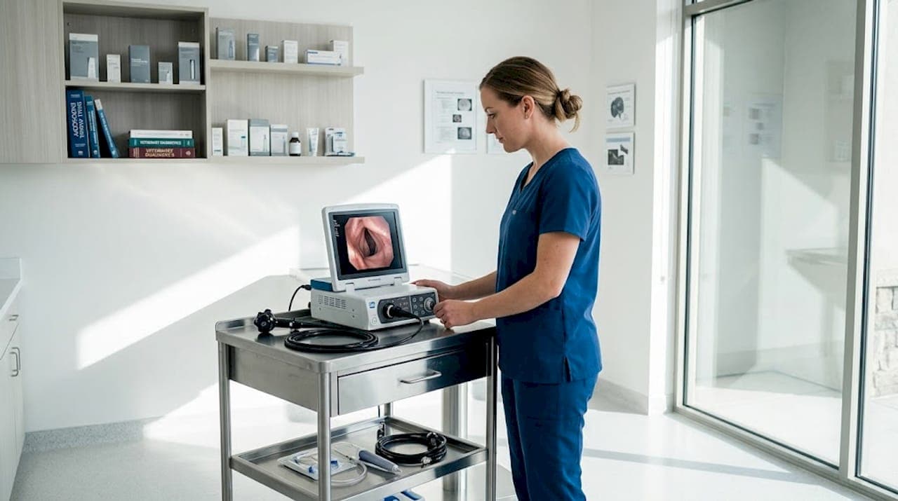 Types of videoscope applications for veterinary and industrial use