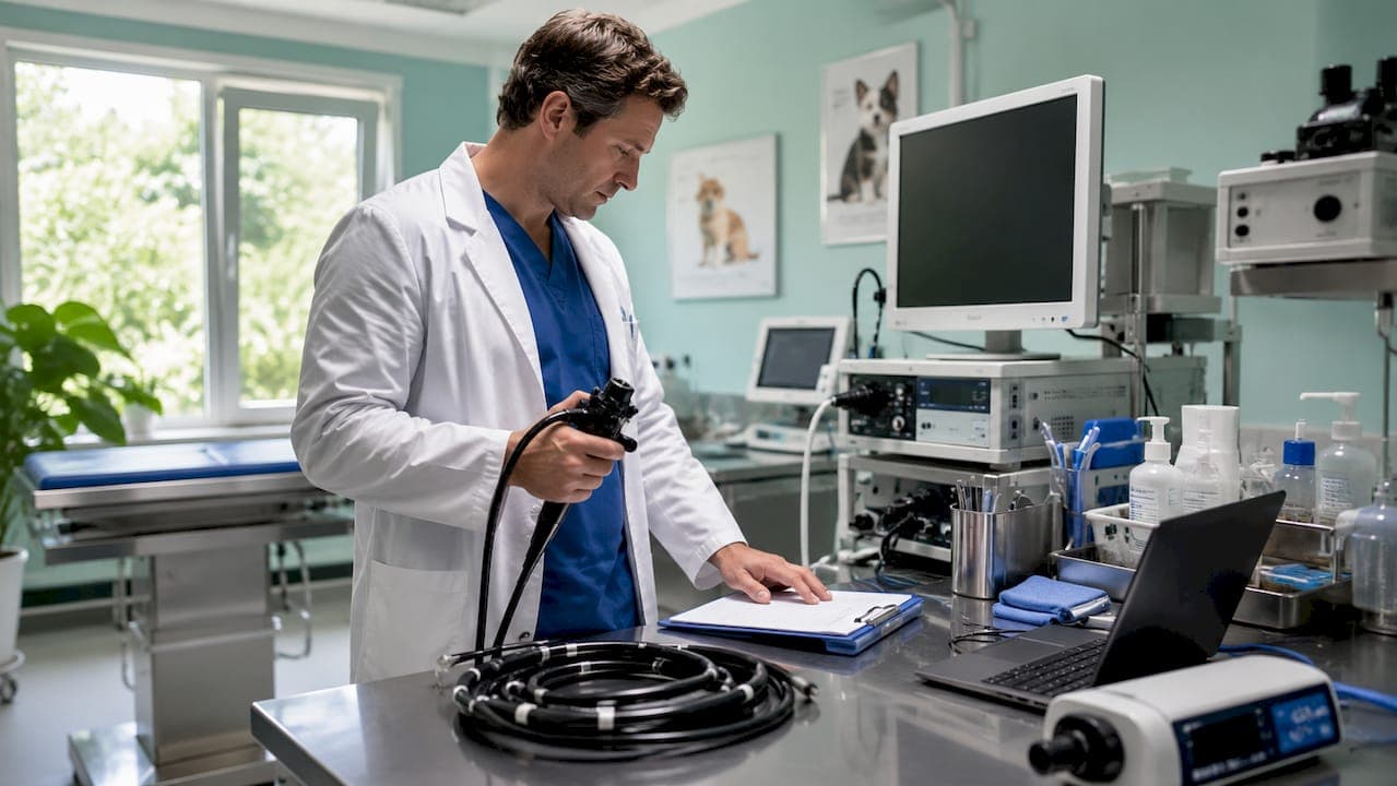 Animal Endoscopy Troubleshooting Guide for Vet Pros