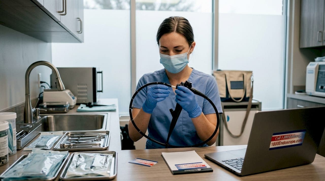 Step by Step Endoscope Sterilization for Vets and Industry