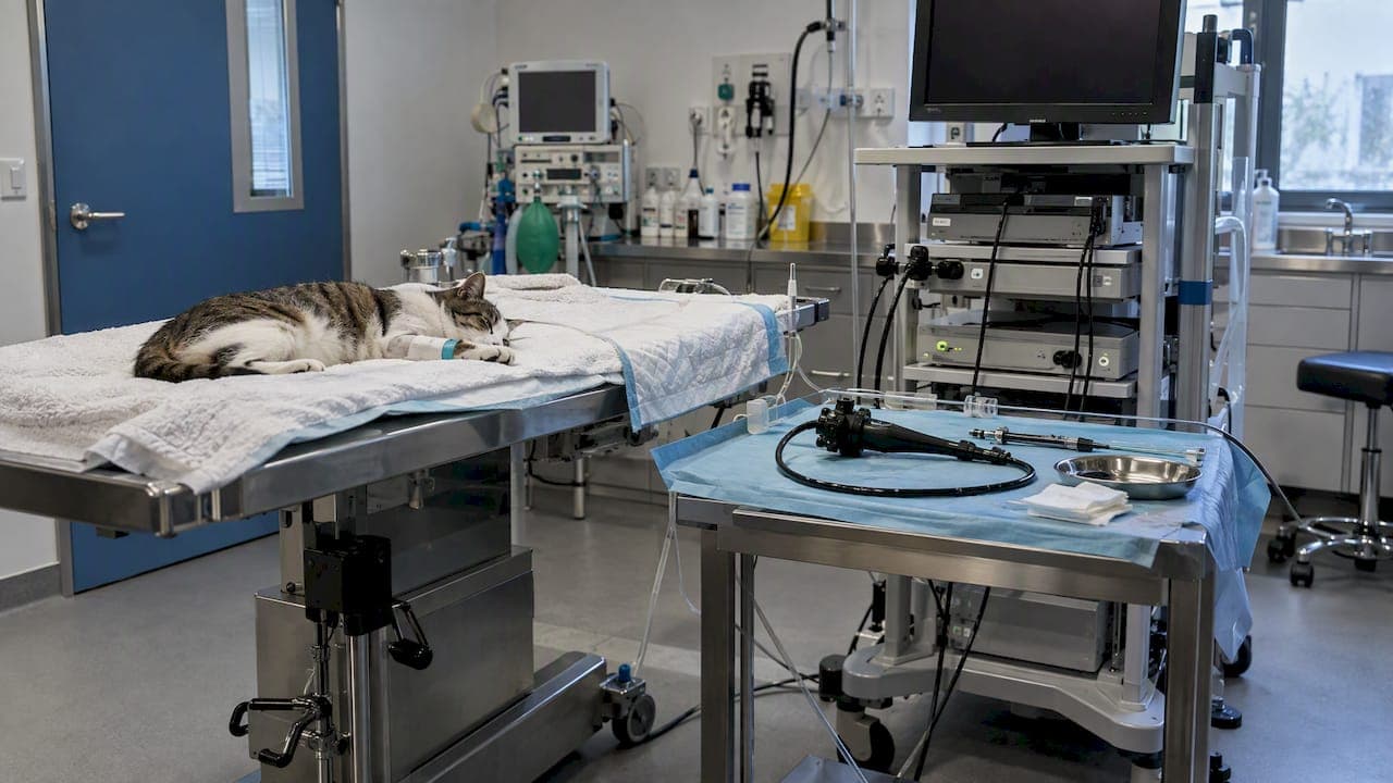 Feline Rhinoscopy Setup: Equipment, Room and Patient Prep