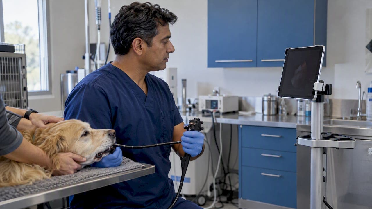 Wireless Streaming From an Endoscope to an iPad