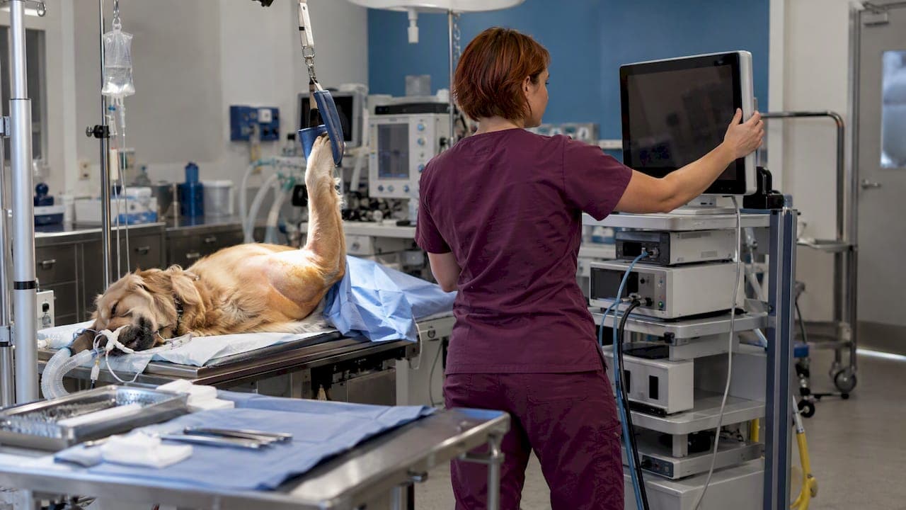 Veterinary Arthroscopy Setup: Equipment, Room and Fluids